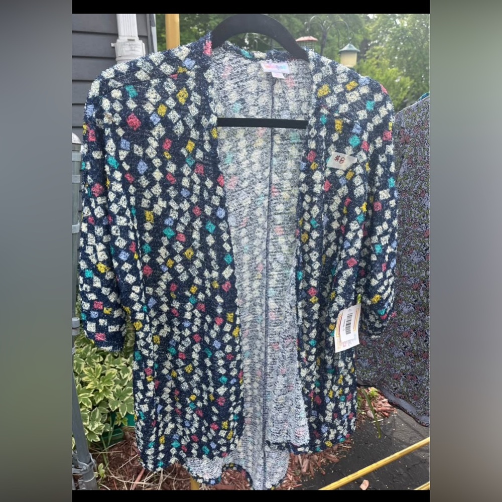 LuLaRoe Lindsey Kimono Style Top